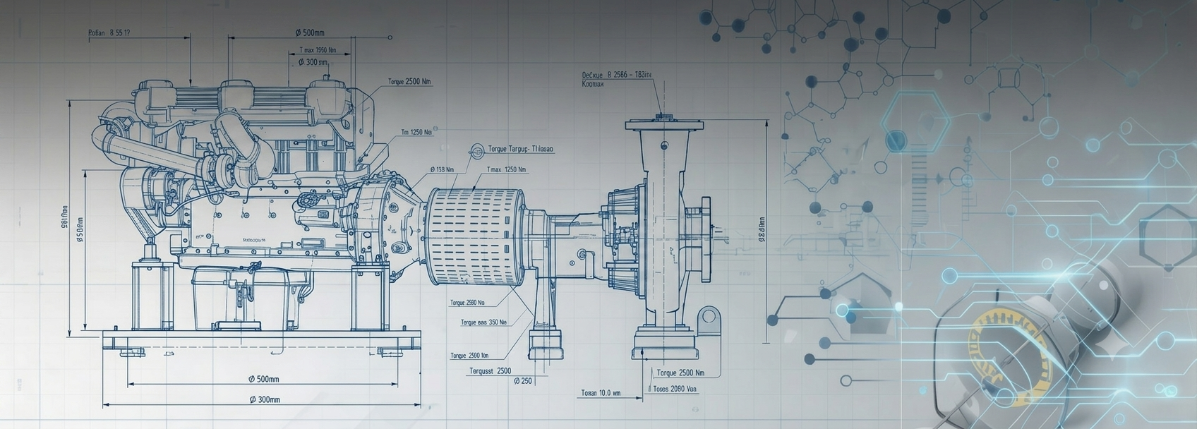 Close up view of pump in excellent condition mechanical